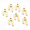 304 Stainless Steel Pendants STAS-F267-10H-G-1
