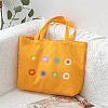 80Pcs 8 Colors Polyester Ornament Accessories DIY-FG0005-47-7
