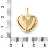 Brass Micro Pave Cubic Zirconia Openable Pendants LS-KK-Z143-04G-03-3