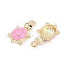 Alloy Enamel Pendants FIND-K020-26G-3