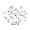 Brass Clip-on Earring Converters Findings KK-Q115-S-4