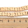 Electroplated Synthetic Non-magnetic Hematite Beads Strands G-C136-A01-5