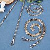 3 Strand 3 Style Iron Chain Bag Strap FIND-WR0002-63-2