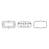Preciosa® MAXIMA Crystal Sew-On Cups X-PRC-SF7-70350-S-2