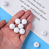 Opaque Acrylic Beads MACR-S370-C16mm-01-7