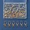 40Pcs 2 Colors Alloy Swivel Snap Hook Clasps FIND-FS0004-73A-7
