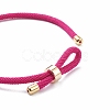 Braided Nylon Cord Bracelet Making MAK-A017-D01-12G-4
