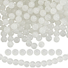 3 Strands Baking Paint Imitation Jade Glass Round Bead Strands DGLA-PA0001-01A-1