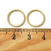 Brass Linking Rings KK-B085-12C-03-3