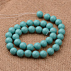 Polished Round Grade A Shell Pearl Bead Strands BSHE-M027-8mm-17-2