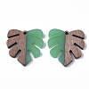 Resin & Walnut Wood Pendants RESI-S358-24-2