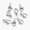 Tarnish Resistant 304 Stainless Steel Lobster Claw Clasps STAS-F182-01P-B-2