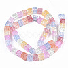 Crackle Glass Beads GLAA-S192-005A-2