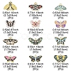 24Pcs 12 Styles Alloy Enamel Pendants ENAM-FS0001-94-4