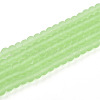 Transparent Glass Beads Strands GLAA-T032-T4mm-MD17-1