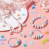 Handmade Polymer Clay Beads CLAY-R067-4.0mm-B24-3
