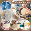 12Pcs 6 Styles Wood Basket Bottom DIY-NB0014-09-5