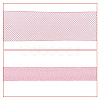 4 Rolls 4 Colors Polyester Gauze Ribbon OCOR-HY0001-14-5