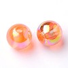 Eco-Friendly Transparent Acrylic Beads PL732-16-2