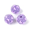 Opaque Acrylic & Transparent Resin Rhinestone Beads SACR-Q005-02A-02-1