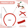 Cloth and Plastic Hair Bands OHAR-TAC0020-01E-4