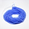 Imitate Austrian Crystal Bicone Glass Beads Strands GLAA-F029-4x4mm-09-3