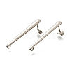 304 Stainless Steel Stud Earrings Findings STAS-D310-09P-02-1