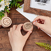 Column Wooden Finger Ring Storage Boxs CON-WH0086-063B-3