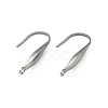 304 Stainless Steel Ear Wire Accessory STAS-Q336-12B-P-1