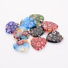 Handmade Millefiori Glass Pendants X-G23C9011-1