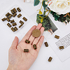 1 Set Alloy European Beads FIND-HY0003-12-3