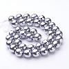Non-Magnetic Synthetic Hematite Bead Strands G-D009-1-3