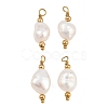 Natural Baroque Keshi Pearl Pendants PA-CBA0A45-04G-1