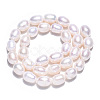Natural Cultured Freshwater Pearl Beads Strands PEAR-N012-08O-4