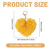 24Pcs Cloth Plush Keychains KEYC-WH0038-68-2