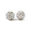 Polymer Clay Rhinestone Beads RB-C1438-12mm-A01-3