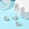 SHEGRACE Brass Cuff Earring Findings XGRQ3P442-652P-4