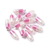 Translucent Plastic Pendants KY-L006-29G-1