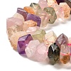 Natural Mixed Quartz Beads Strands G-N327-05-23-4