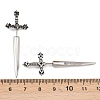 316 Surgical Stainless Stud Earrings EJEW-C160-18-3