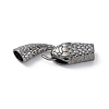 Brass Interlocking Clasps KK-D360-06B-1