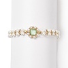 Glass & Shell Pearl Bead Bracele BJEW-TA00180-01-1