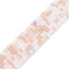 Faceted Glass Beads Strands X-GLAA-F106-B-F11-4