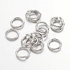 Brass Open Jump Rings JRC7mm-NF-1