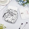Square PU Leather Sanitary Napkin Storage Zipper Bags ABAG-WH20009-10A-3