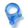 Transparent Plastic Lobster CLaw Clasps KY-H005-A09-3