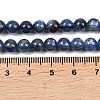 Natural Kyanite/Cyanite/Disthene Round Bead Strands G-L411-20-6mm-5