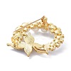 Alloy Brooch JEWB-D007-04G-3
