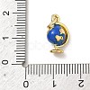 Brass Enamel Pendants KK-H255-16G-3