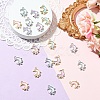 10Pcs Alloy Glass Pendants FIND-YW0008-90A-4